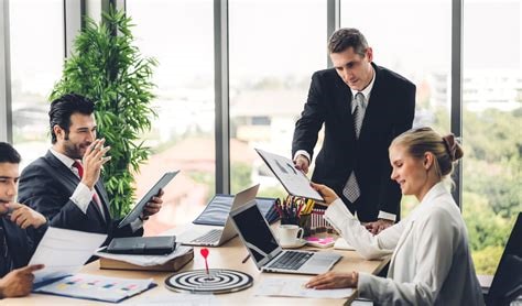 Operations team meeting together